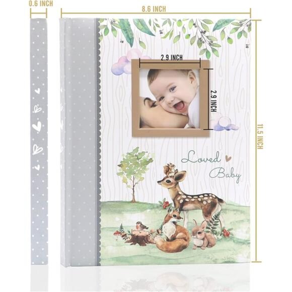First 5 Years Baby Memory Book - 76 Colourful Illustrated Keepsake Journal Pages - Picture 2 of 7